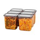 Konteineri (6 gab.) pārtikai Fresco – Hermia