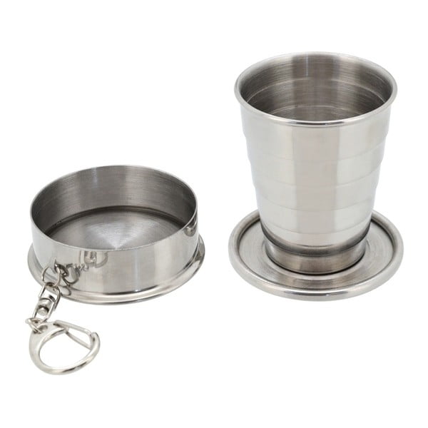 Salokāms nerūsējošā tērauda kauss Cattara, 60 ml-image-1