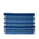 Zils pleds no vilnas maisījuma 140x200 cm Loom – Hübsch