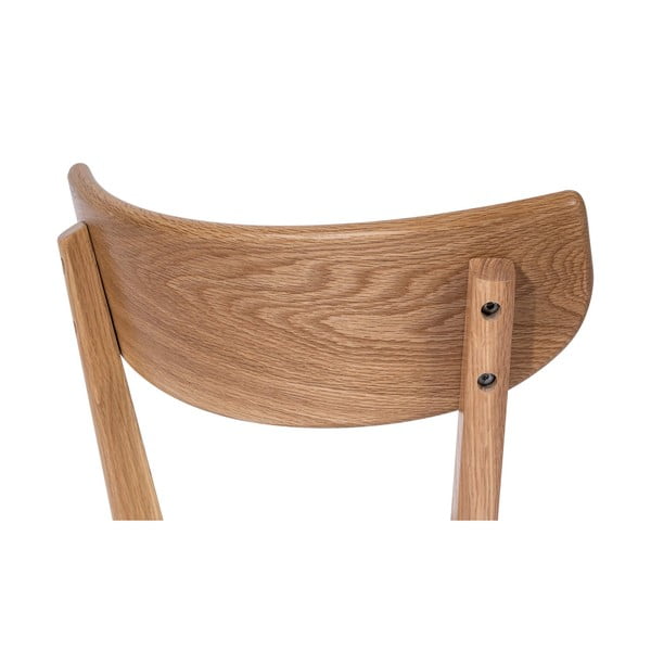 Ozolkoka ēdamistabas krēsls ar pelēku sēdekli Arch – Bonami Selection-image-4