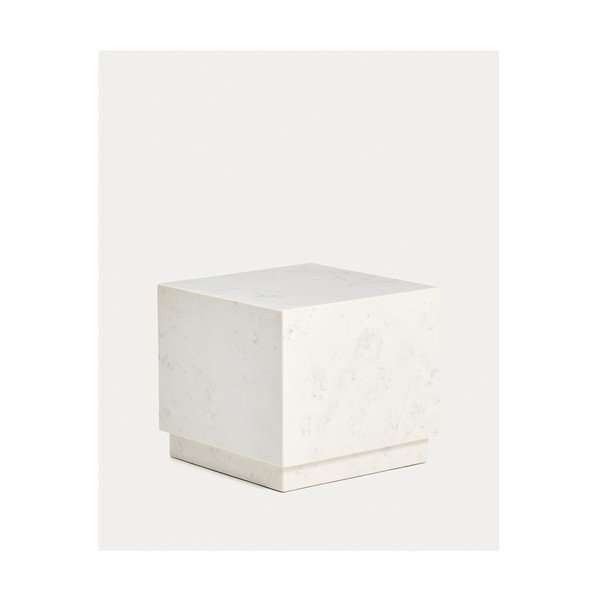 Marmora sānu galdiņš 40x40 cm Sorein – Kave Home-image-3