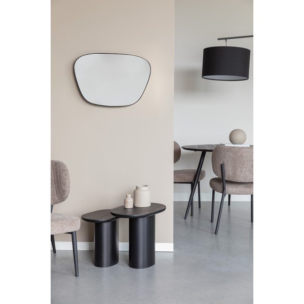 Sānu galdiņi (2 gab.) ar mango koka virsmu 37x56 cm Bela – White Label-image-1