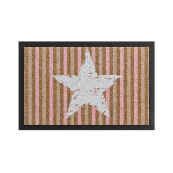 Paklājs Hanse Home Star Stripes Beige, 40 x 60 cm