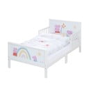 Balta bērnu gulta 70x140 cm Peppa Pig – Roba