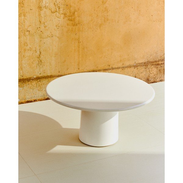 Betona apaļš dārza kafijas galdiņš ø 85 cm Albanella – Kave Home-image-1