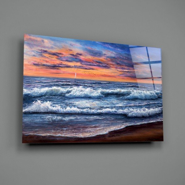 Stikla glezna Insigne Waves, 72 x 46 cm-image-3