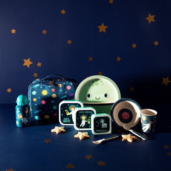 3 pusdienu kastu komplekts bērniem Sass & Belle Space Explorer-image-1
