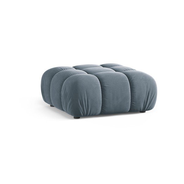 Pelēks samta kāju soliņš – Micadoni -image-1