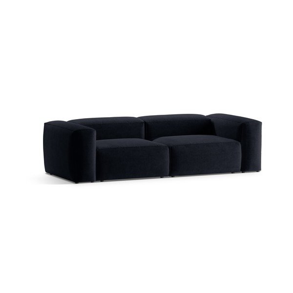 Tumši zils dīvāns 264 cm Bergamo – Cosmopolitan Design-image-2