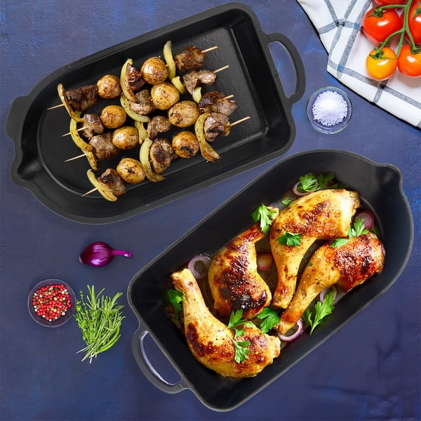 Čuguna cepeštrauks 22x42,5 cm LITINA SMALT – Orion-image-4