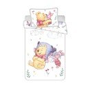 Kokvilnas bērnu gultas veļa bērnu gultiņai 100x135 cm Winnie the Pooh "Pooh Hugs" – Jerry Fabrics