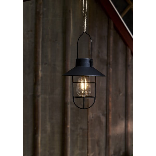 LED āra gaismeklis ar saules baterijām (augstums 21 cm) Cage – Star Trading-image-3