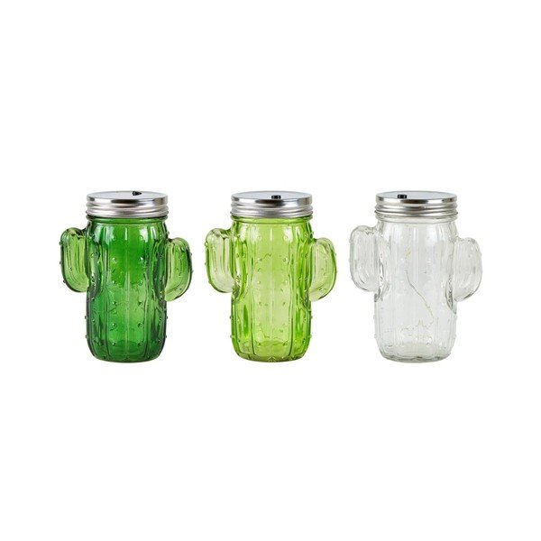 3 LED gaismas dekoru komplekts Villa Collection Cactus