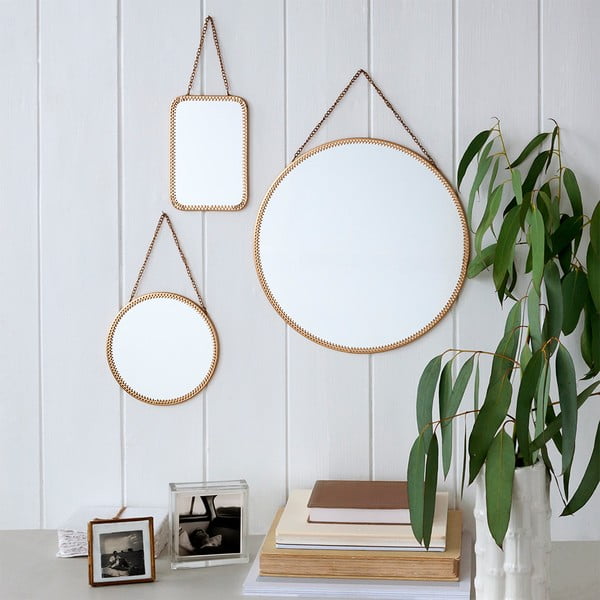 Sienas spogulis ø 29 cm – Rex London-image-3