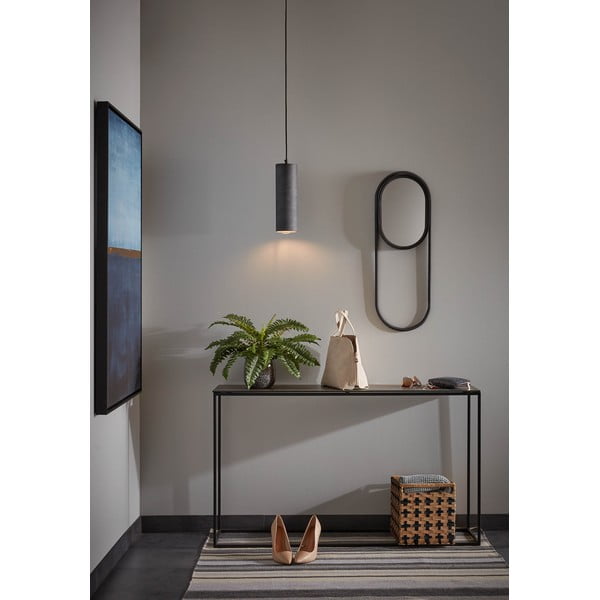 Melna griestu lampa Kave Home Maude, augstums 31 cm-image-1