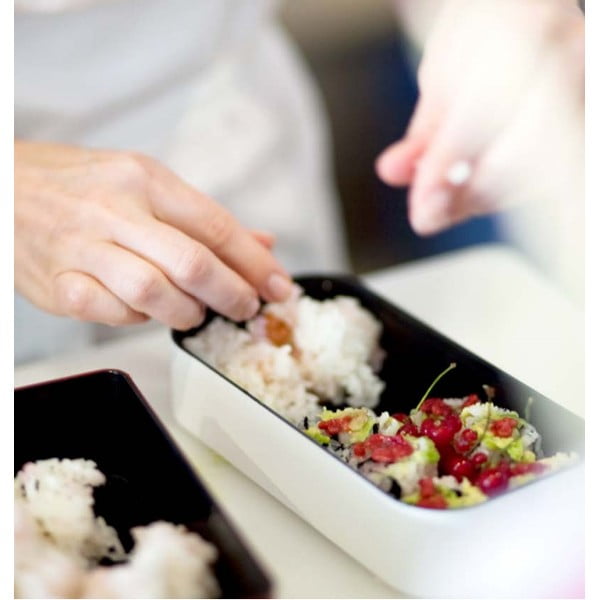 Brūna/balta pusdienu kaste Monbento-image-1