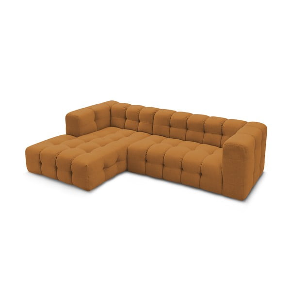 Okera dzeltens stūra dīvāns (ar kreiso stūri) Cloud – Bobochic Paris-image-4