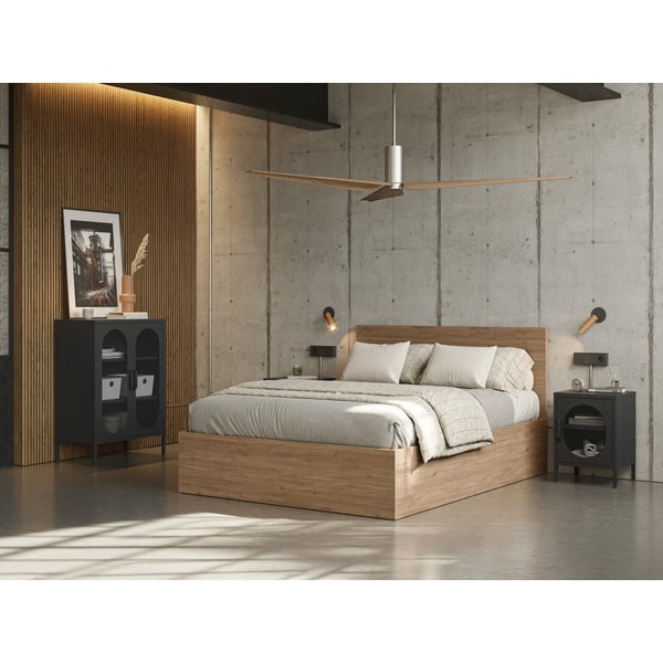 Melns metāla naktsskapītis Diora – Marckeric-image-1