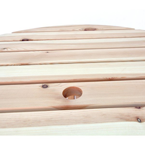 Dārza ēdamistabas komplekts no priedes koka 4 personām Piknik – Rojaplast-image-2