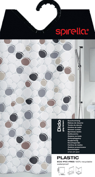 Dušas aizkars 180x200 cm Dido – Spirella-image-3