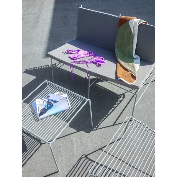 Balts metāla dārza sols String – Hübsch-image-3