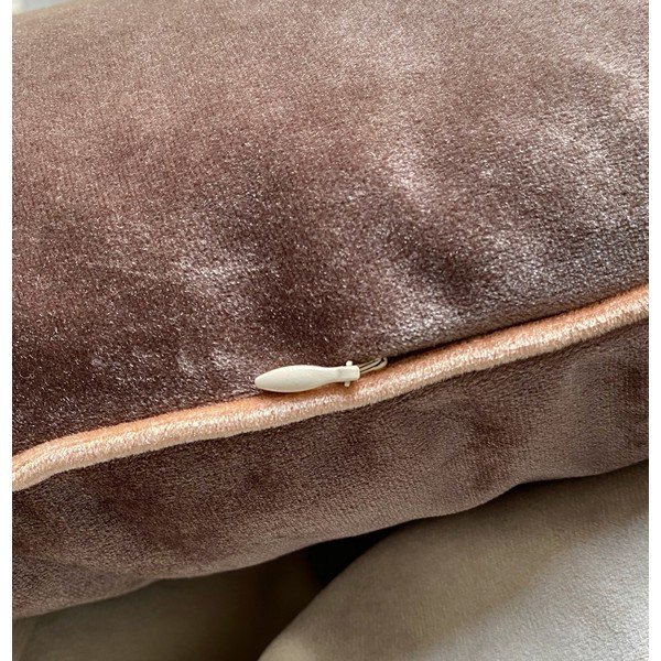 Violeta samta spilvendrāna Joynodes Paul, 43 x 43 cm-image-2