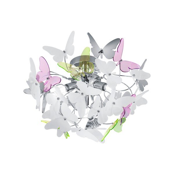 Bērnu lampa ar plastmasas abažūru ø 45 cm Butterfly – Reality