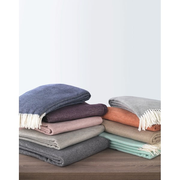 Vecrozā pleds ar kokvilnu Euromant Jade, 140 x 160 cm-image-1