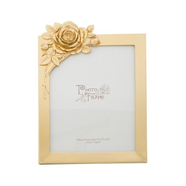 Dzeltens fotorāmis sveķu rāmī Mauro Ferretti Glam Rose, 20 x 25 cm-image-4