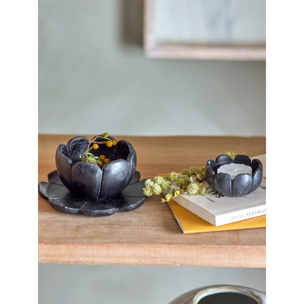 Akmens svečturi tējas svecītēm (3 gab.) Reiko – Bloomingville-image-1