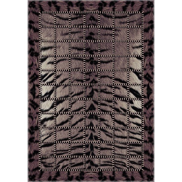 Tumši brūns paklājs Vitaus Animal, 80 x 120 cm
