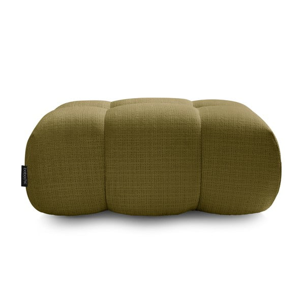 Zaļš kāju soliņš no šenila auduma Ivane – Bobochic Paris