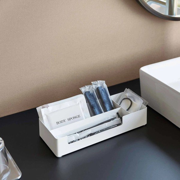 Balts metāla vannas istabas organizators Amenity – YAMAZAKI-image-3