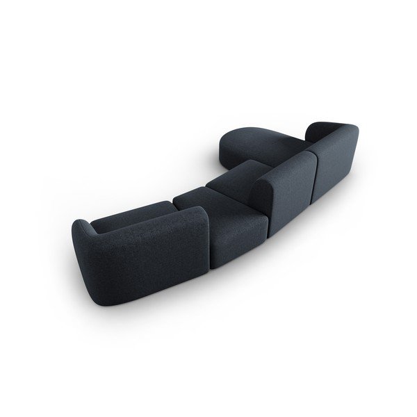 Tumši zils stūra dīvāns (ar kreiso stūri) Shane – Micadoni Home-image-3