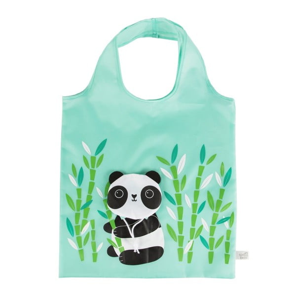 Sass & Belle Panda Salokāms iepirkumu maisiņš