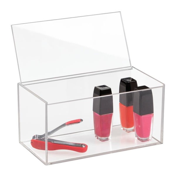 Caurspīdīgs organizators ar vāku iDesign Clarity-image-1
