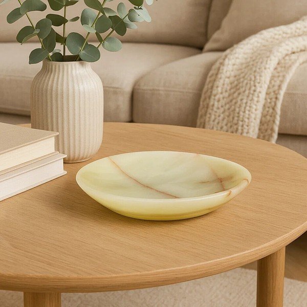 Akmens dekoratīva paplāte 12,5x20 cm Oleena – Premier Housewares-image-1
