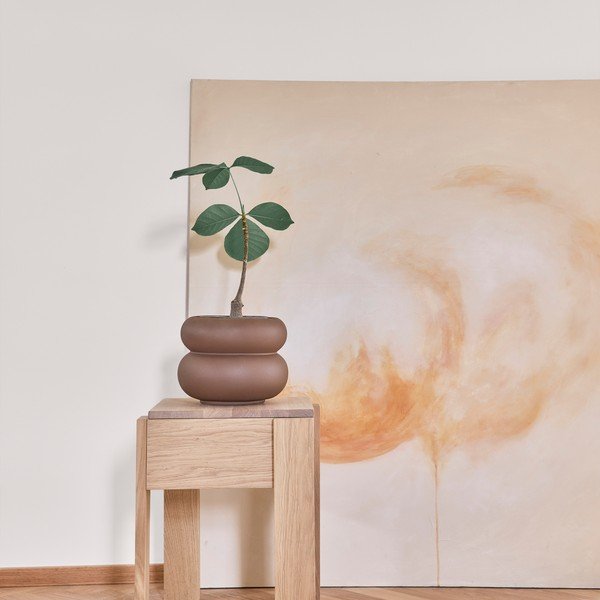 Akmensmasas puķu poda apvalks ø 23 cm Kupla – OYOY Living Design-image-1