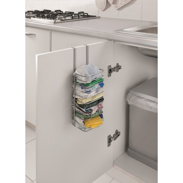 Piekarināms plastmasas maisiņu grozs Metaltex Galileo-image-1