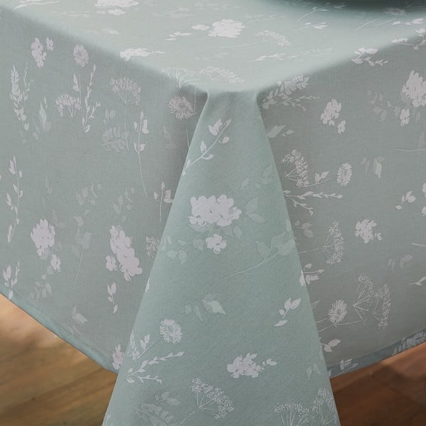 Kokvilnas galdauts 229x137 cm Meadowsweet Floral – Catherine Lansfield-image-1