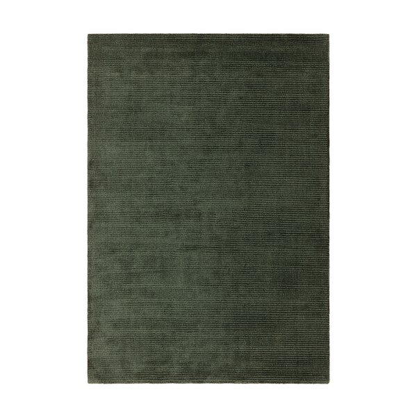 Tumši zaļš ar rokām darināts paklājs 160x230 cm – Asiatic Carpets