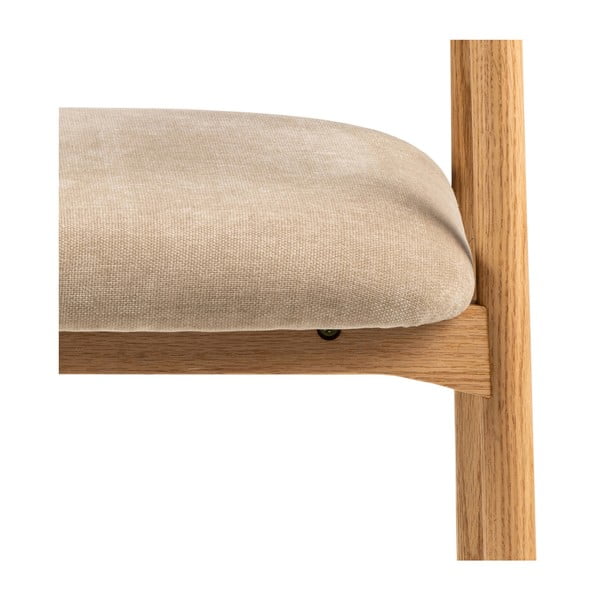 Bēši/dabīga toņa pusdienu krēsli (2 gab.) Addi – Actona-image-3