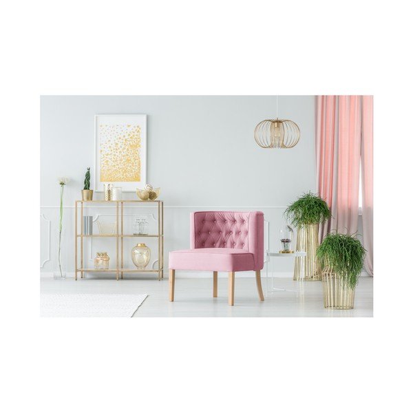 Rozā krēsls Micadoni Home Rigo-image-3