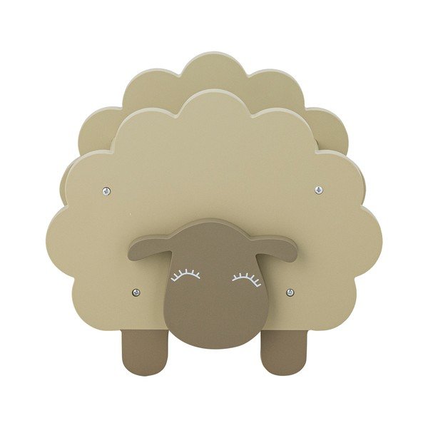 Bēšs bērnu grāmatu plaukts 30,5x30x35 cm Dolly – Bloomingville Mini-image-3