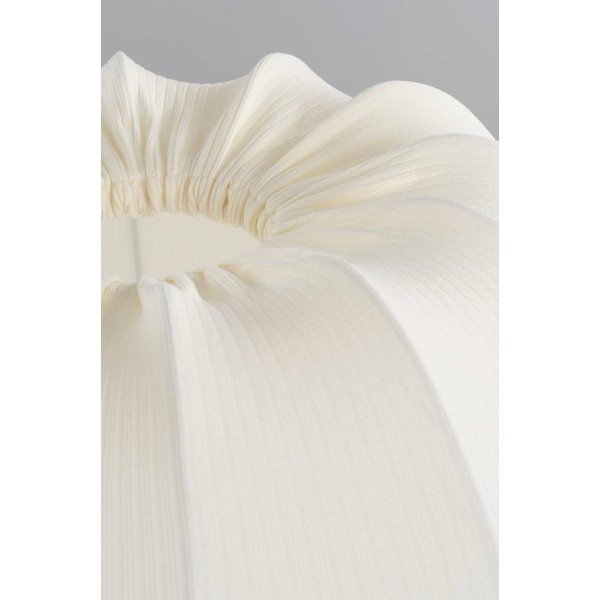 Balta/spīdīgas sudraba krāsas tekstila stāvlampa (augstums 150 cm) Pion – Jotex-image-3
