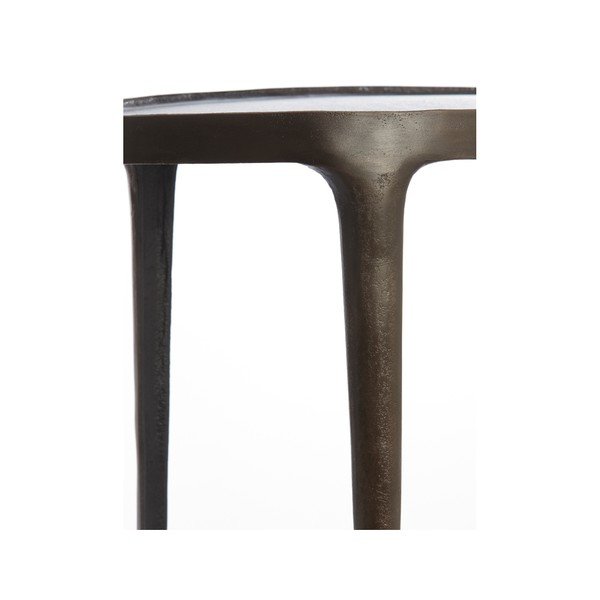 Metāla apaļi sānu galdiņi (2 gab.) 33x70 cm Arica – Light & Living-image-3