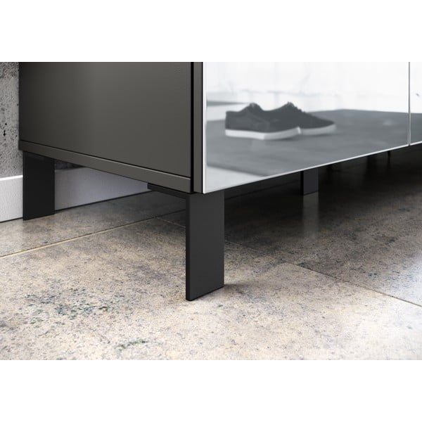 Antracīta pelēks apavu plaukts Ceduna – Germania-image-4