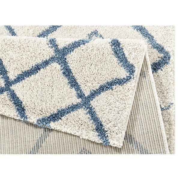 Balts paklājs Mint Rugs Grid, 80 x 150 cm-image-3