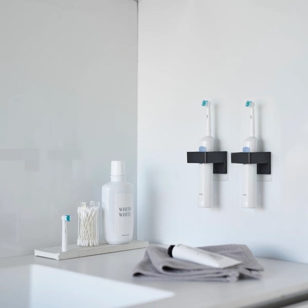 Melns plastmasas daudzfunkcionāls turētājs Film Hook – YAMAZAKI-image-1