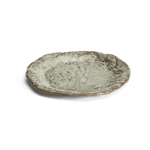 Pelēks deserta keramikas šķīvis ø 21 cm Alenia – Kave Home
